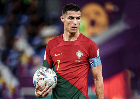 Cristiano Ronaldo the ball owner
