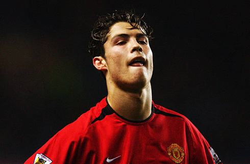 Cristiano Ronaldo first season with Manchester United