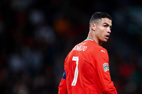 Cristiano Ronaldo Portugal number 7 in 2025