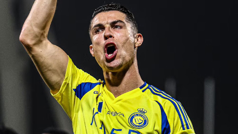 Cristiano Ronaldo commemorates in Saudi Arabia in Al Nassr