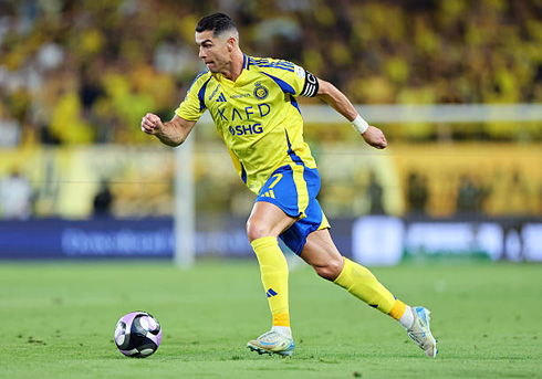 Cristiano Ronaldo in action for Al Nassr