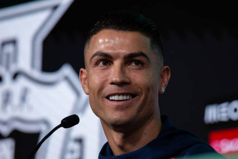 Cristiano Ronaldo press conference for Portugal