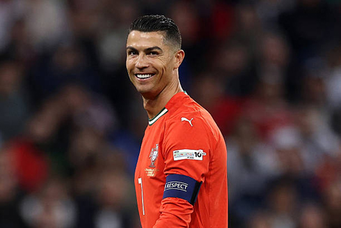 Cristiano Ronaldo looking sideways in Portugal