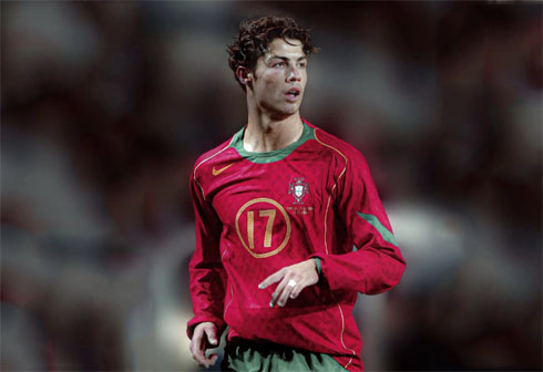 Cristiano Ronaldo early years in the Portuguese National Team