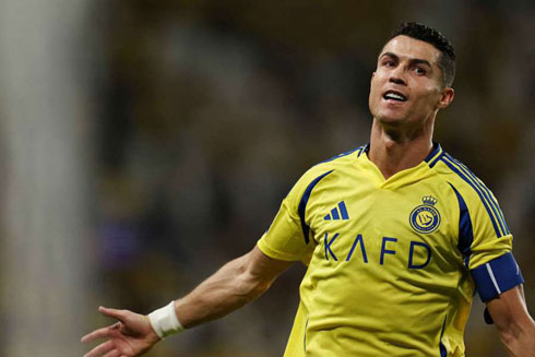 Cristiano Ronaldo attacking forward in Al Nassr in 2025
