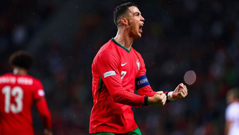 Cristiano Ronaldo winning attitude for Portugal