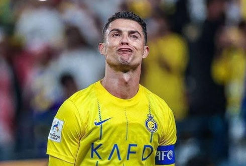 Cristiano Ronaldo funny face