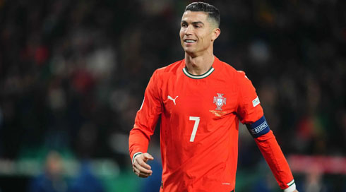 Cristiano Ronaldo walking in Portugal