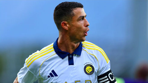 Cristiano Ronaldo focused