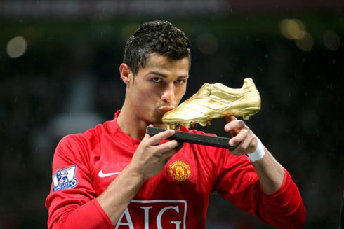 Cristiano Ronaldo Premier League Golden Boot 2008