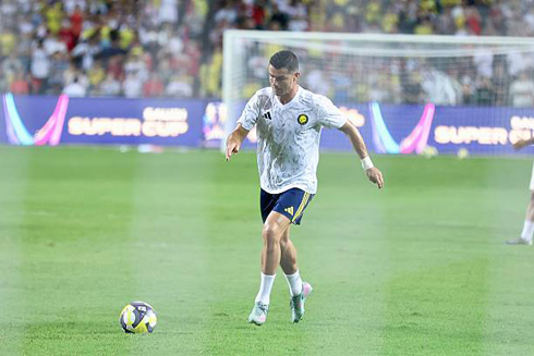 Cristiano Ronaldo warmup shooting drills