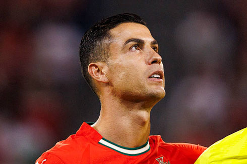 Cristiano Ronaldo and the Portuguese hymn