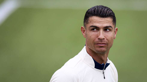 Cristiano Ronaldo looking further