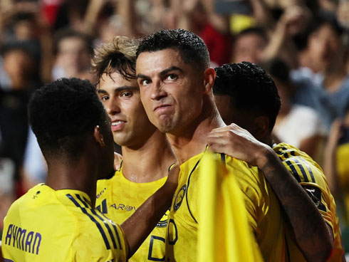 Cristiano Ronaldo and Felix in Al Nassr