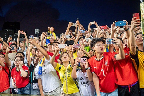Cristiano Ronaldo fans from all around the world