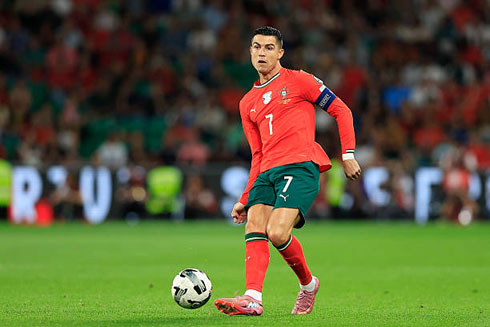 Cristiano Ronaldo passing technique in Portugal
