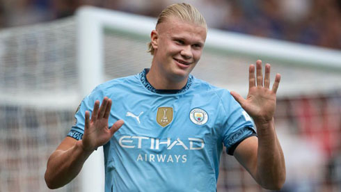 Erling Haaland Manchester City forward