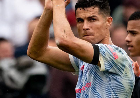 Cristiano Ronaldo in his Man United return