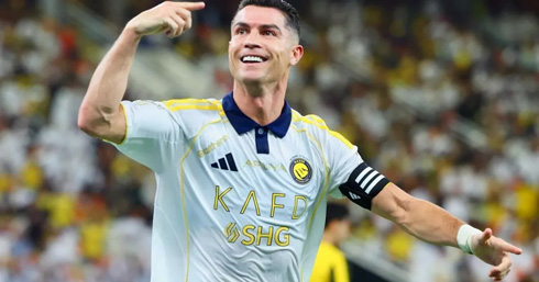 Cristiano Ronaldo Al Nassr white jersey