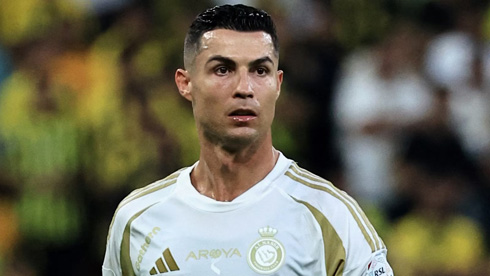 Cristiano Ronaldo white shirt