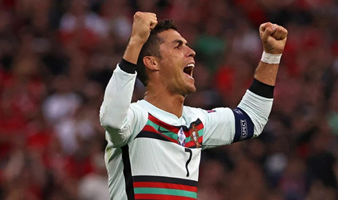 Cristiano Ronaldo Portugal National Team white jersey
