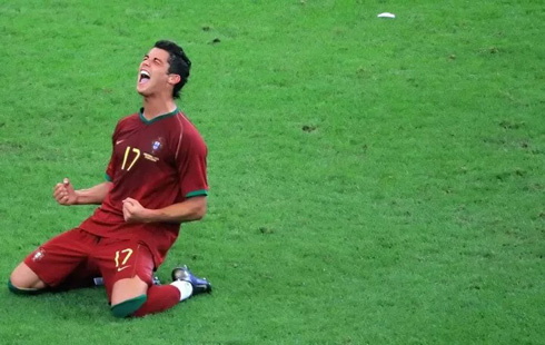 Cristiano Ronaldo World Cup goal celebration