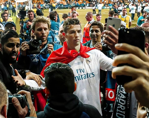 Cristiano Ronaldo all eyes are on him