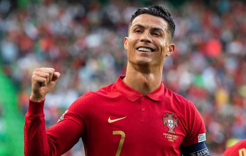 Cristiano Ronaldo happy when playing for Portugal