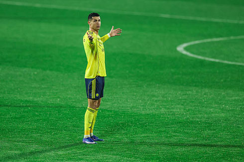 Cristiano Ronaldo lost on the pitch