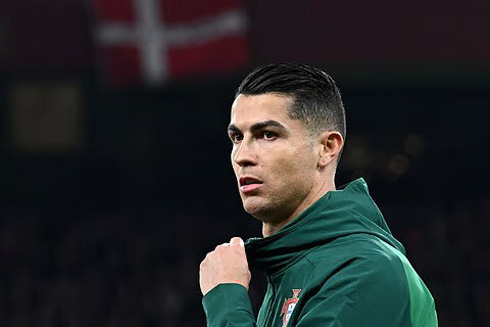 Cristiano Ronaldo Portugal green jacket