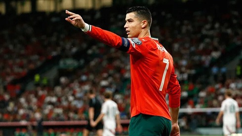 Cristiano Ronaldo leading Portugal in the 2026 WC qualifiers