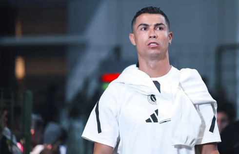 Cristiano Ronaldo relaxed