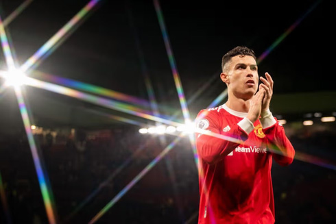 Cristiano Ronaldo shining in Man United