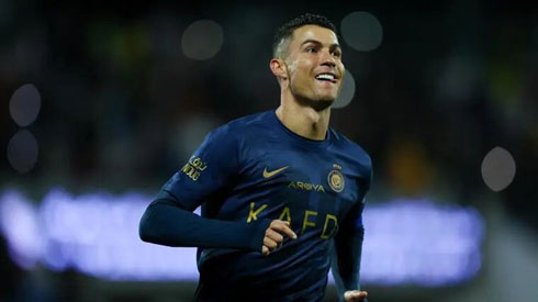 Cristiano Ronaldo dark shirt