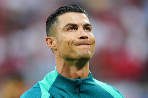 Cristiano Ronaldo lined up for Portugal