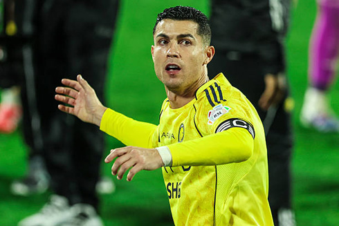 Cristiano Ronaldo protests in Al Nassr