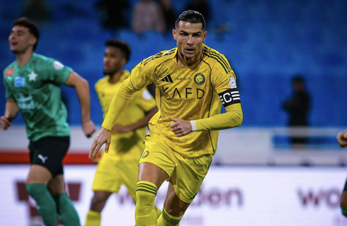 Cristiano Ronaldo in action for Al Nassr in 2026
