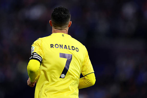 Cristiano Ronaldo shirt number 7 Al Nassr