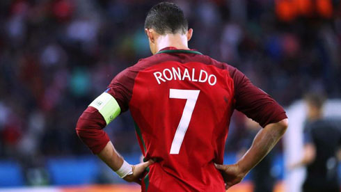 Cristiano Ronaldo number 7 shirt for Portugal
