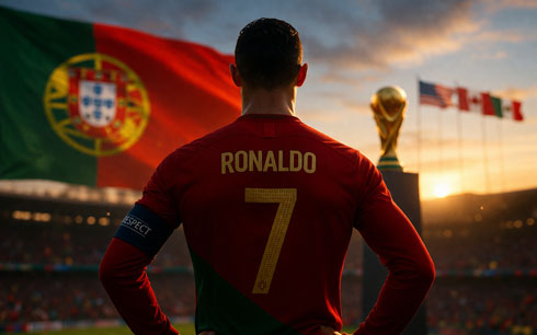 Cristiano Ronaldo ready for the World Cup 2026