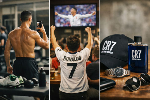 Cristiano Ronaldo pfandom worldwide