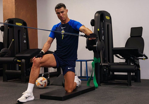 Cristiano Ronaldo gym workout