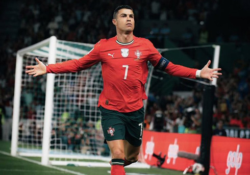 Cristiano Ronaldo Portugal top scorer