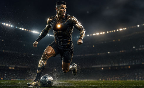 Cristiano Ronaldo is football iron man