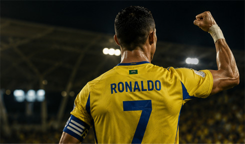 Cristiano Ronaldo determination example at Al Nassr