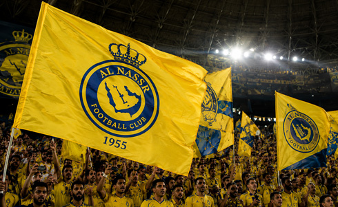 Al Nassr fans at the stadium