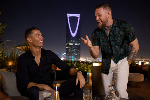 Cristiano Ronaldo and Conor meet in Saudi Arabia