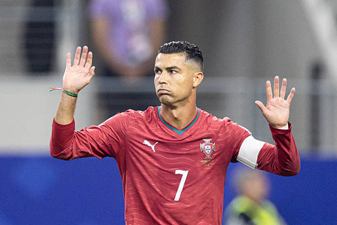 Cristiano Ronaldo and his Portugal PUMA shirt in 2026
