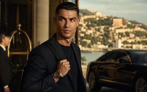 Cristiano Ronaldo on vacation