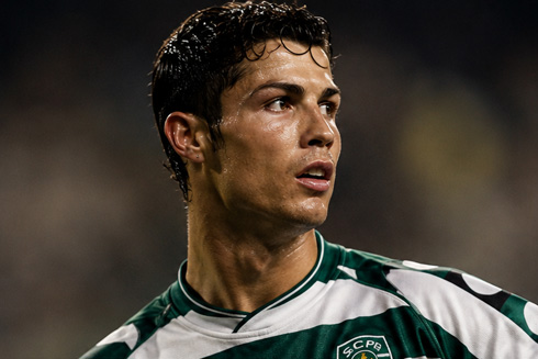 Cristiano Ronaldo with Sporting CP